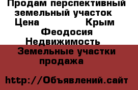 Продам перспективный земельный участок › Цена ­ 950 000 - Крым, Феодосия Недвижимость » Земельные участки продажа   